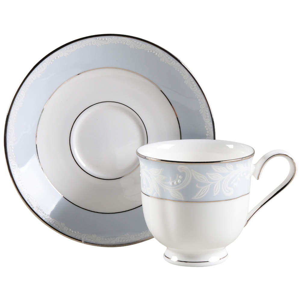 Hope Footed Cup & Saucer Set by Lenox-1