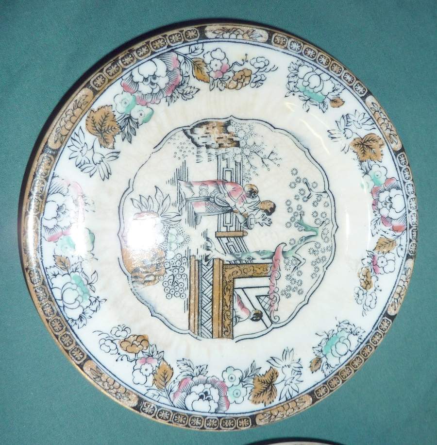 Chinese Bread & Butter Plate by Lazarus Straus & Sons-1