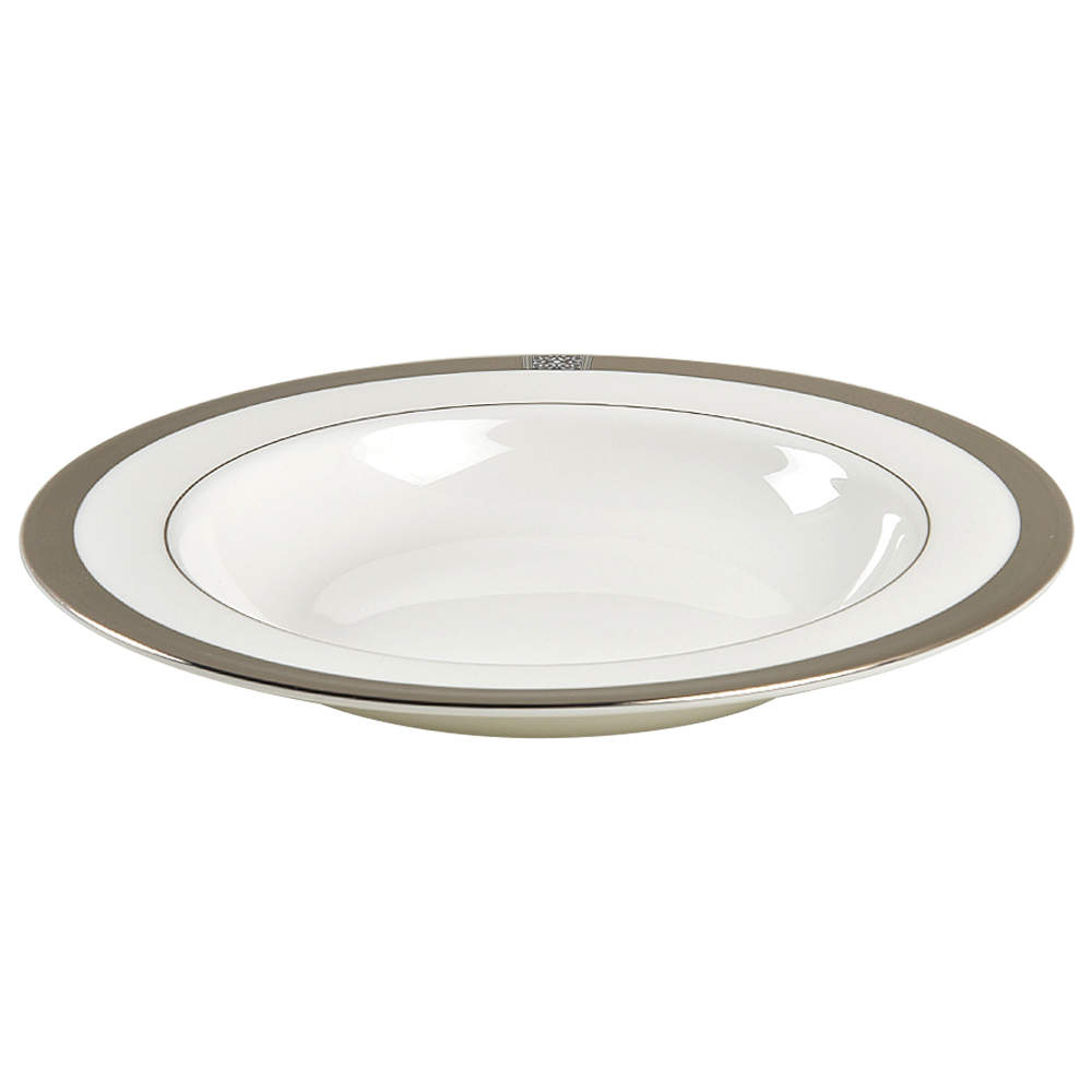 Jewel Platinum 9" Soup/Pasta Bowl by Lenox-1