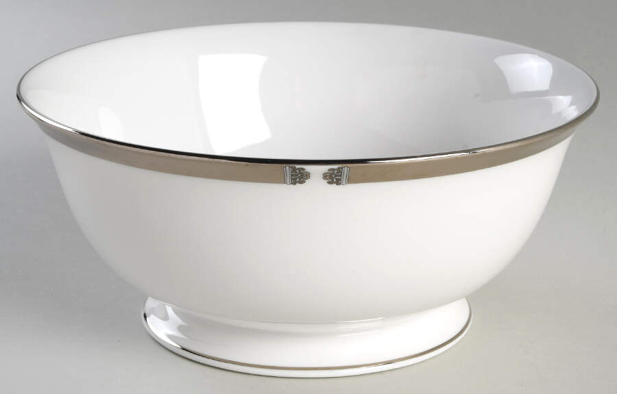 Jewel Platinum 8" Round Vegetable by Lenox-1