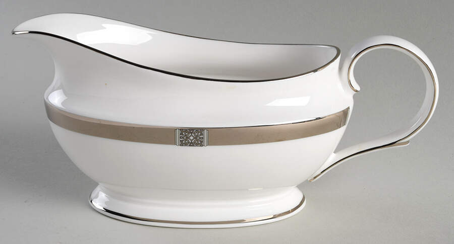 Jewel Platinum Gravy Boat by Lenox-1