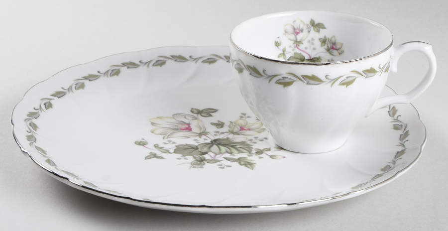 Irene Snack Plate & Cup Set by Laurel (Japan)-1