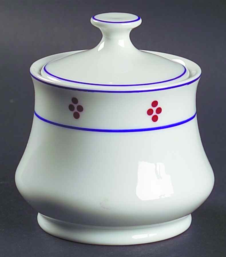 LV2 Sugar Bowl & Lid by Lillian Vernon-1