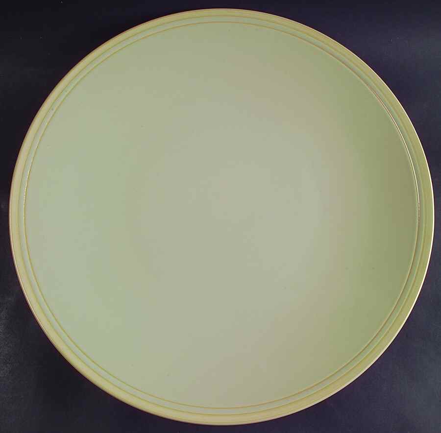Taupe Stripe 14" Chop Plate (Round Platter) by Lindt-Stymeist-1