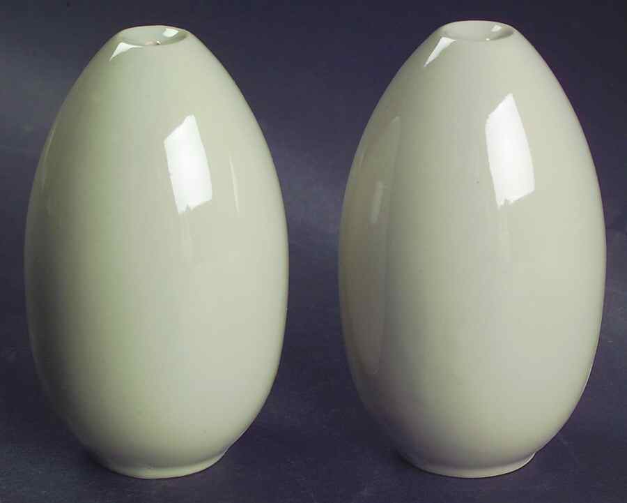 Taupe Stripe Salt & Pepper Set by Lindt-Stymeist-1