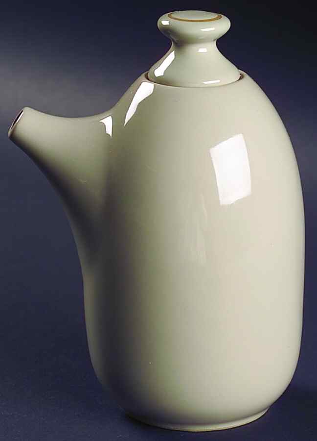 Taupe Stripe Creamer & Lid by Lindt-Stymeist-1