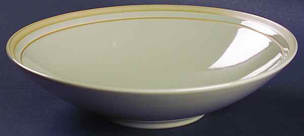 Taupe Stripe Individual Salad Bowl by Lindt-Stymeist-1