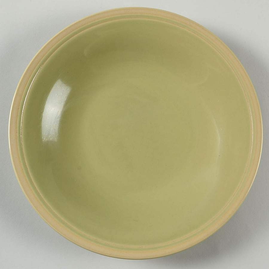 Celadon Stripe Salad Plate by Lindt-Stymeist-1