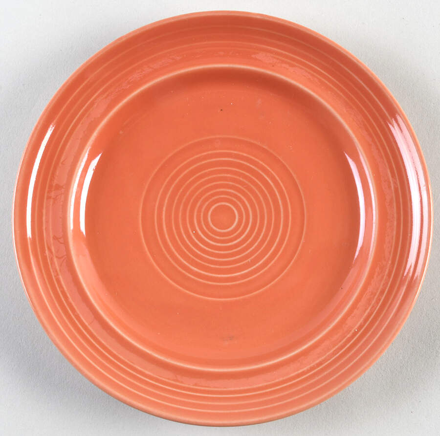 Concentrix Orange Salad Plate by Lynn's China-1