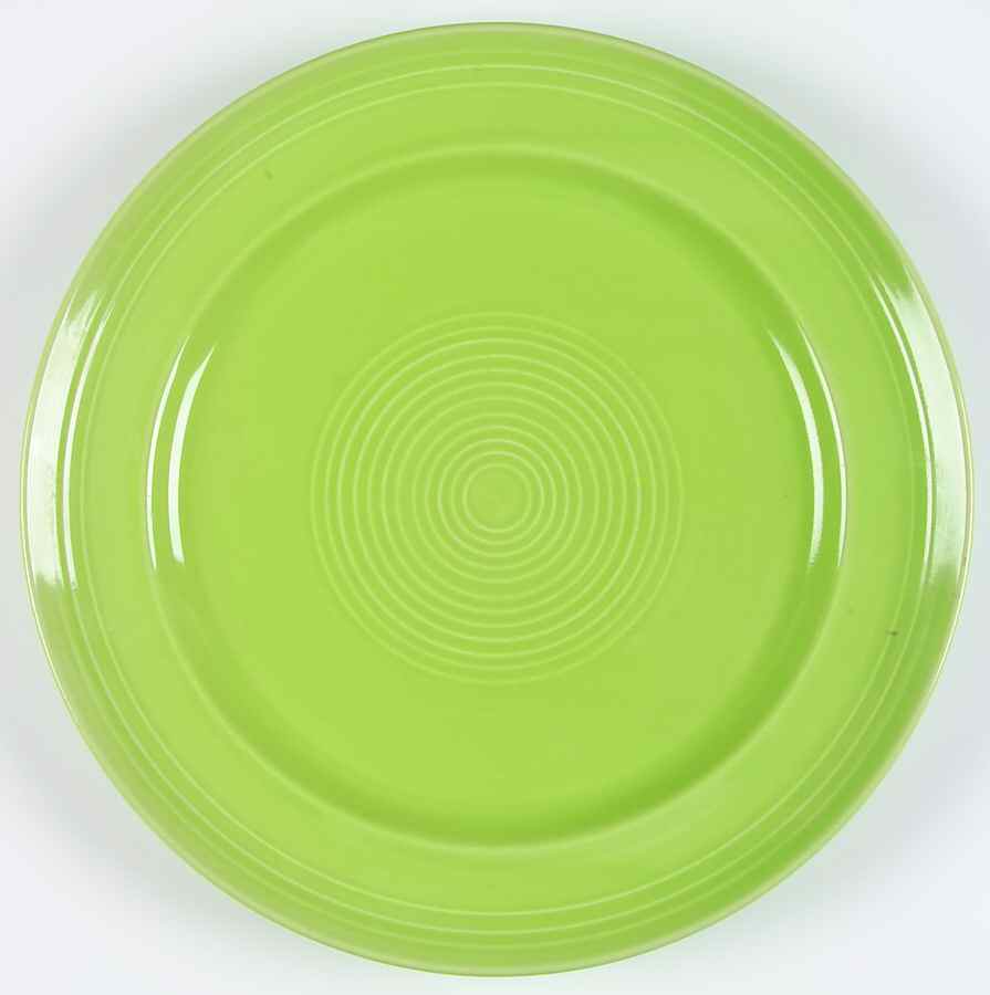 Concentrix Citrus Green Service Plate (Charger) by Lynn's China-1