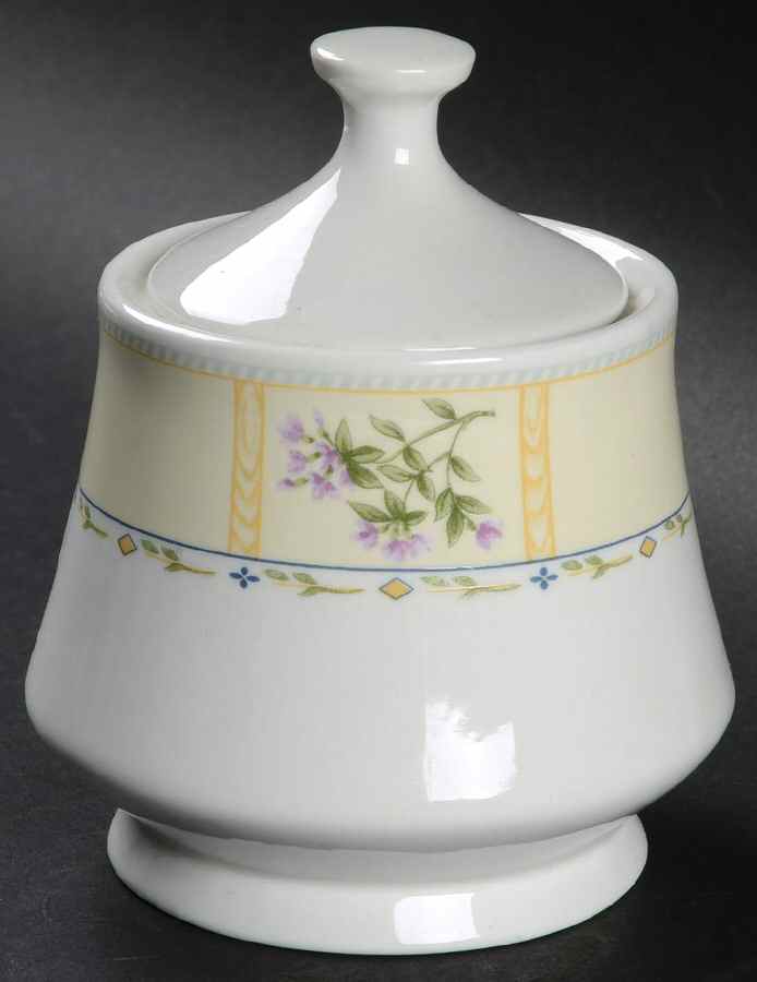 Claryssa Sugar Bowl & Lid by Lynn's China-1