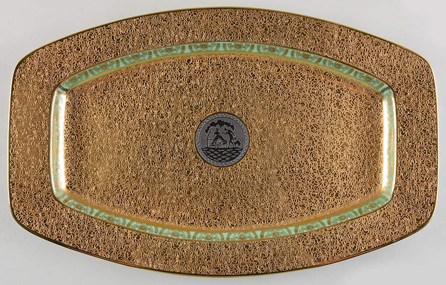 LEM8 17" Rectangular Serving Platter by Le Mieux-1