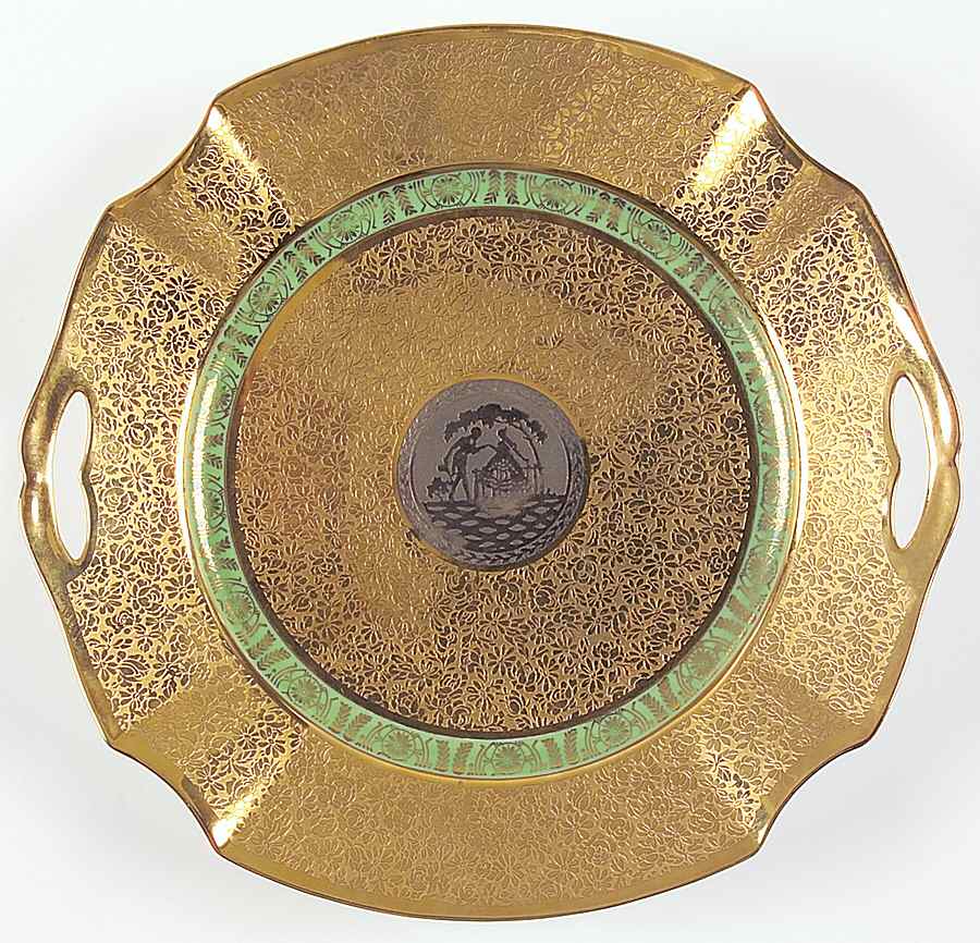LEM8 Handled Cake Plate by Le Mieux-1