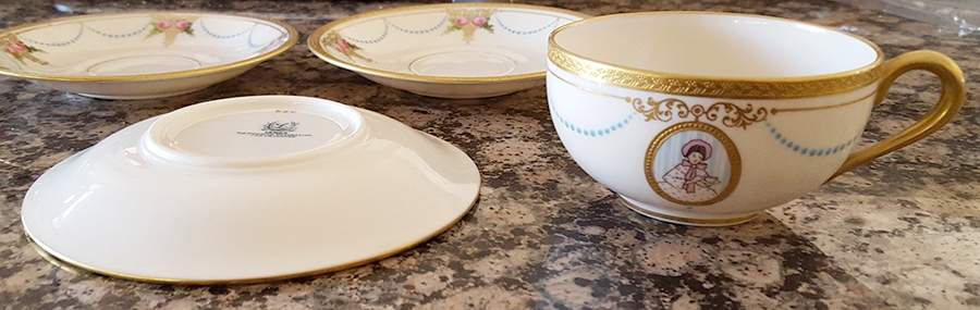 Virginian (Smooth) Flat Cup & Saucer Set by Lenox-1