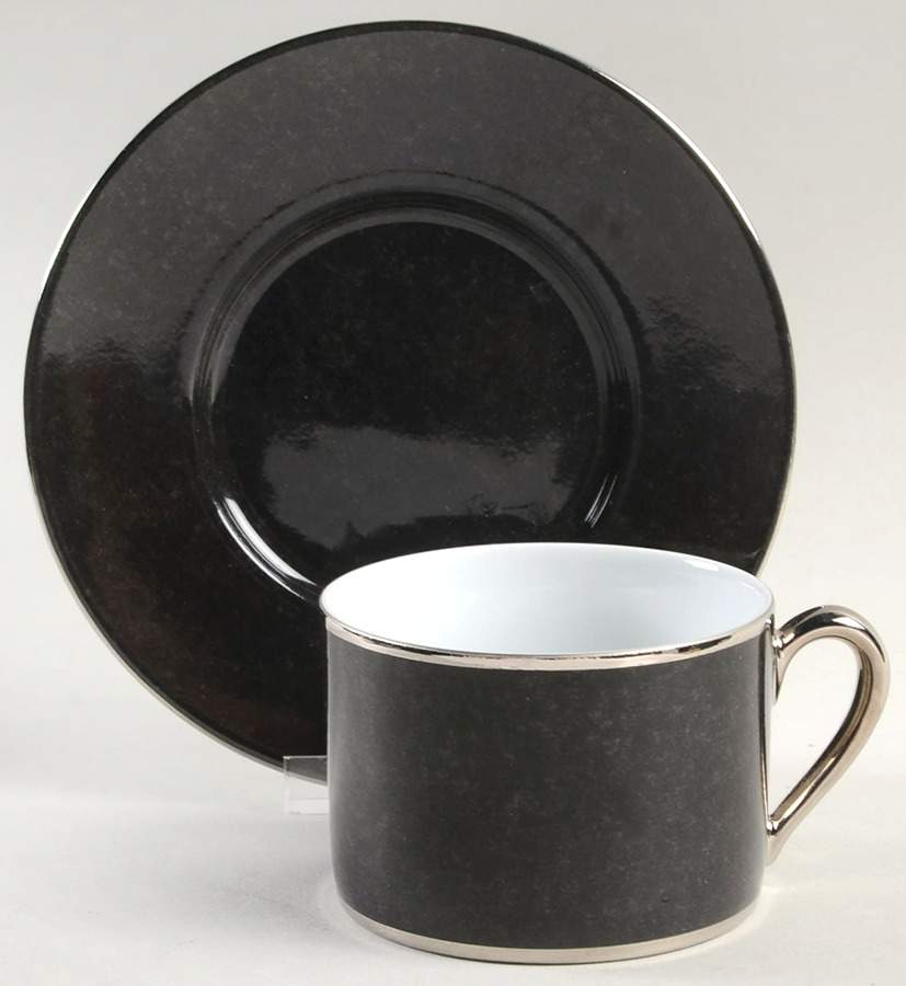 Dalton Flat Cup & Saucer Set by Ralph Lauren China-1