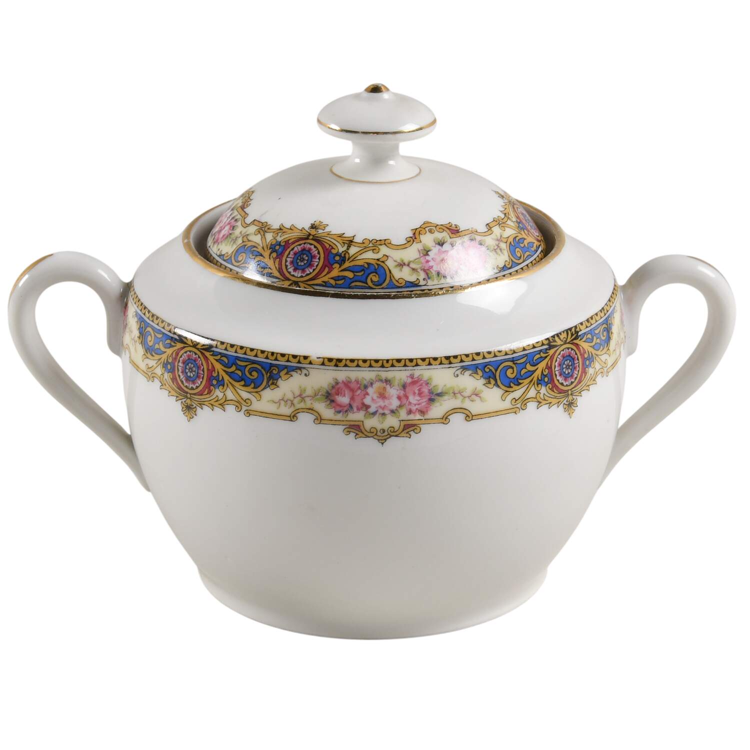 LEG28 Sugar Bowl & Lid by F Legrand & Cie-1