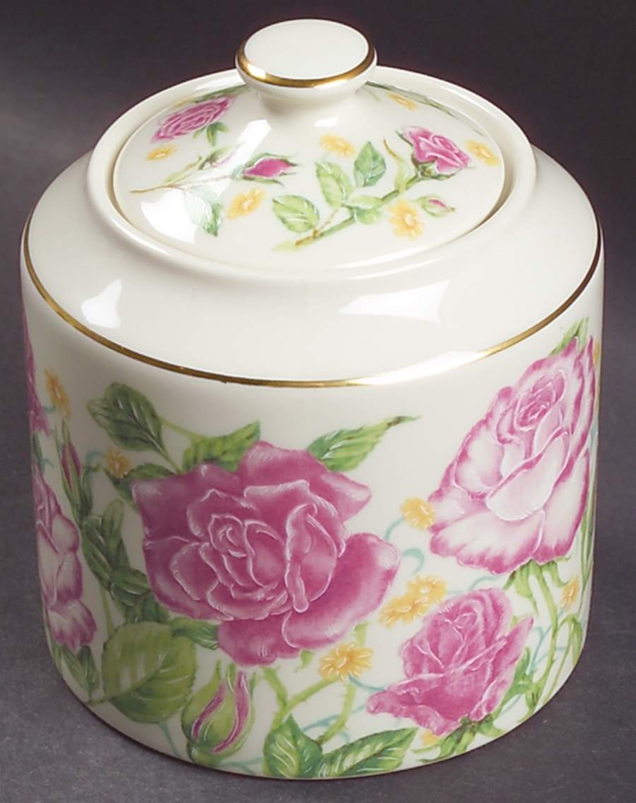 Flower Blossom Collection Sugar Bowl & Lid by Lenox-1