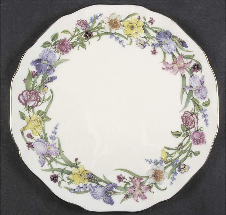 Flower Blossom Collection Cake Plate by Lenox-1