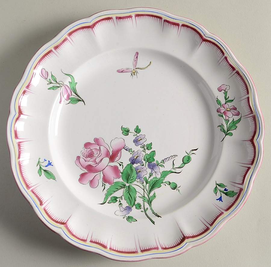 LUN13 Dinner Plate by Luneville-1