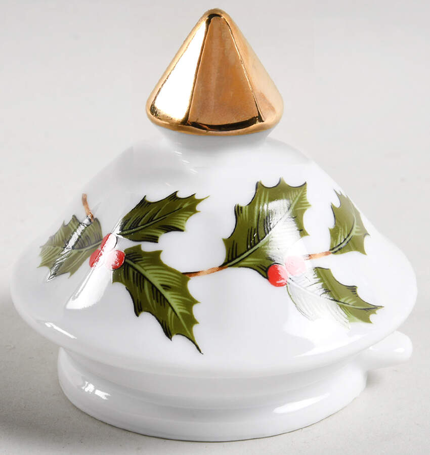 LEF15 (Scalloped) Lid for Teapot by Lefton-1