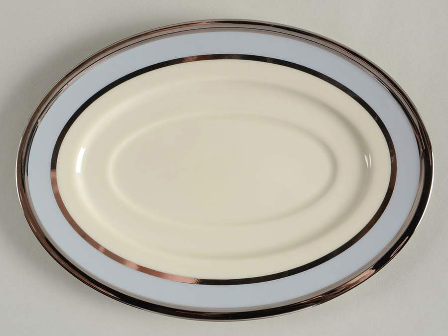 Blue Frost Underplate for Gravy Boat by Lenox-1