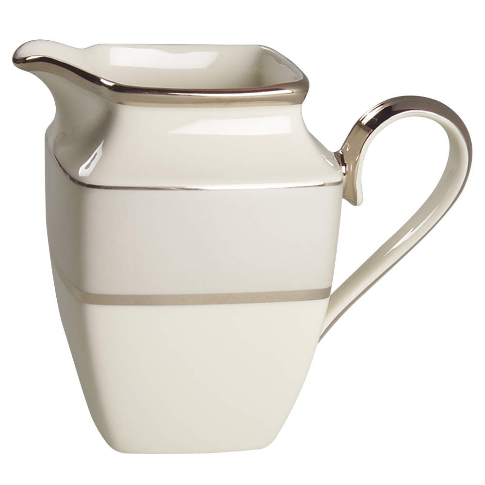 Ivory Frost Square Creamer by Lenox-1