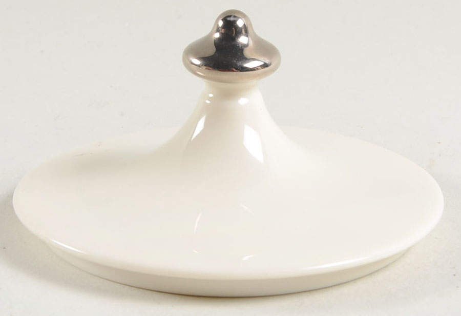 Ivory Frost Lid for Sugar Bowl by Lenox-1