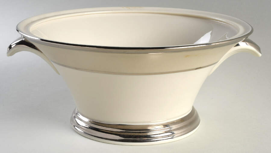Ivory Frost Round Vegetable No Lid by Lenox-1