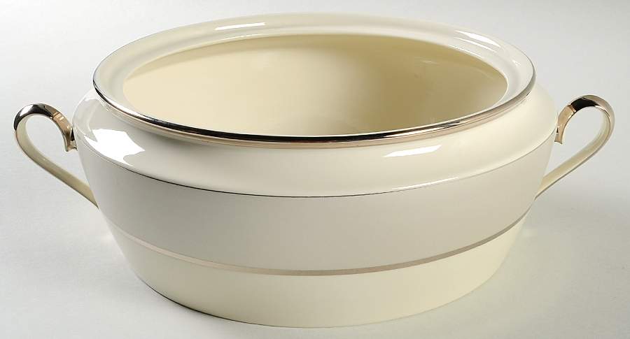 Ivory Frost Round Vegetable No Lid by Lenox-1