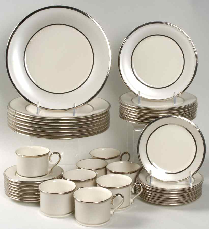 Ivory Frost 40 Piece Set by Lenox-1