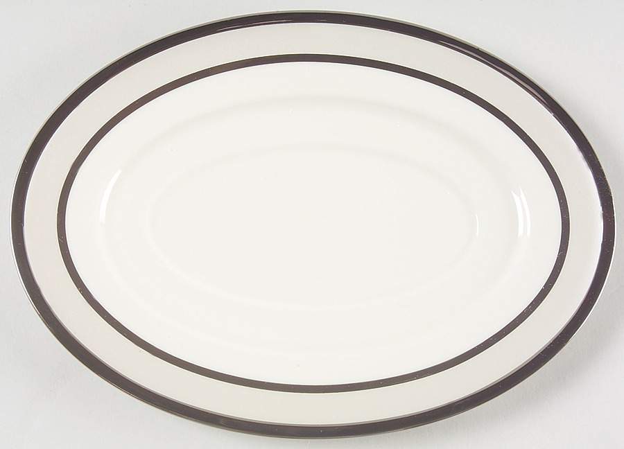 Ivory Frost Underplate for Gravy Boat by Lenox-1