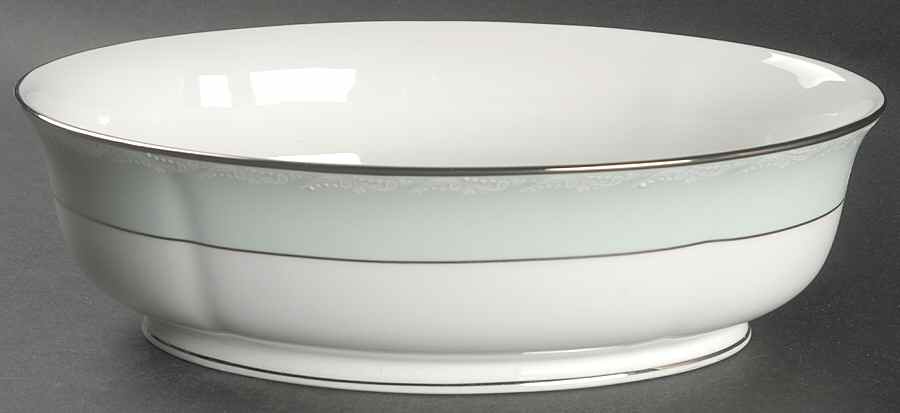 Charity 9" Oval Vegetable Bowl by Lenox-1