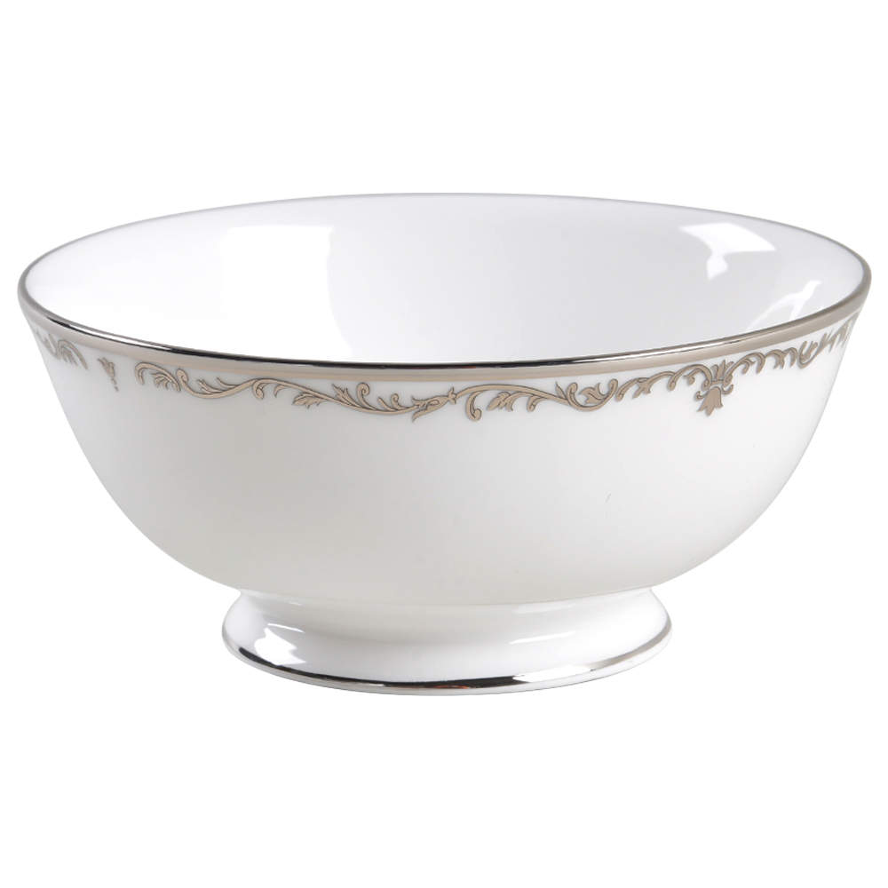 Coronet Platinum Fruit/Dessert (Sauce) Bowl by Lenox-1