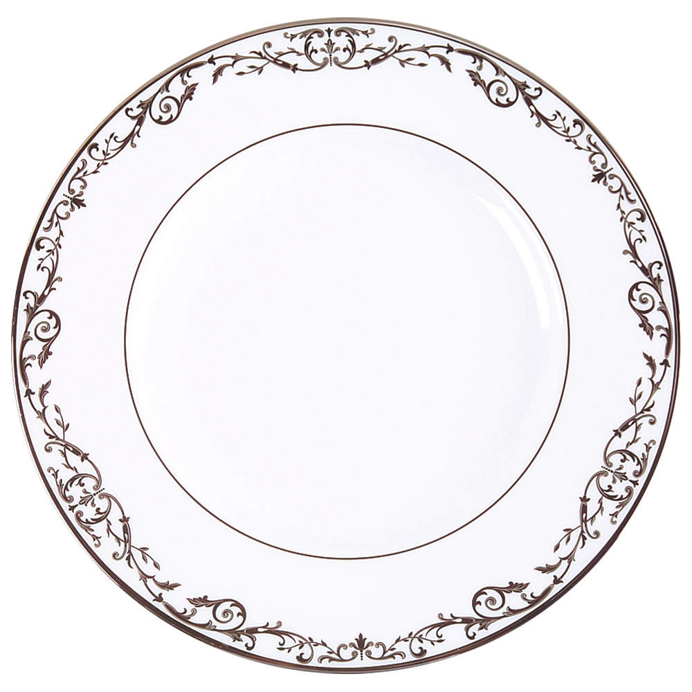 Coronet Platinum Accent Luncheon Plate by Lenox-1