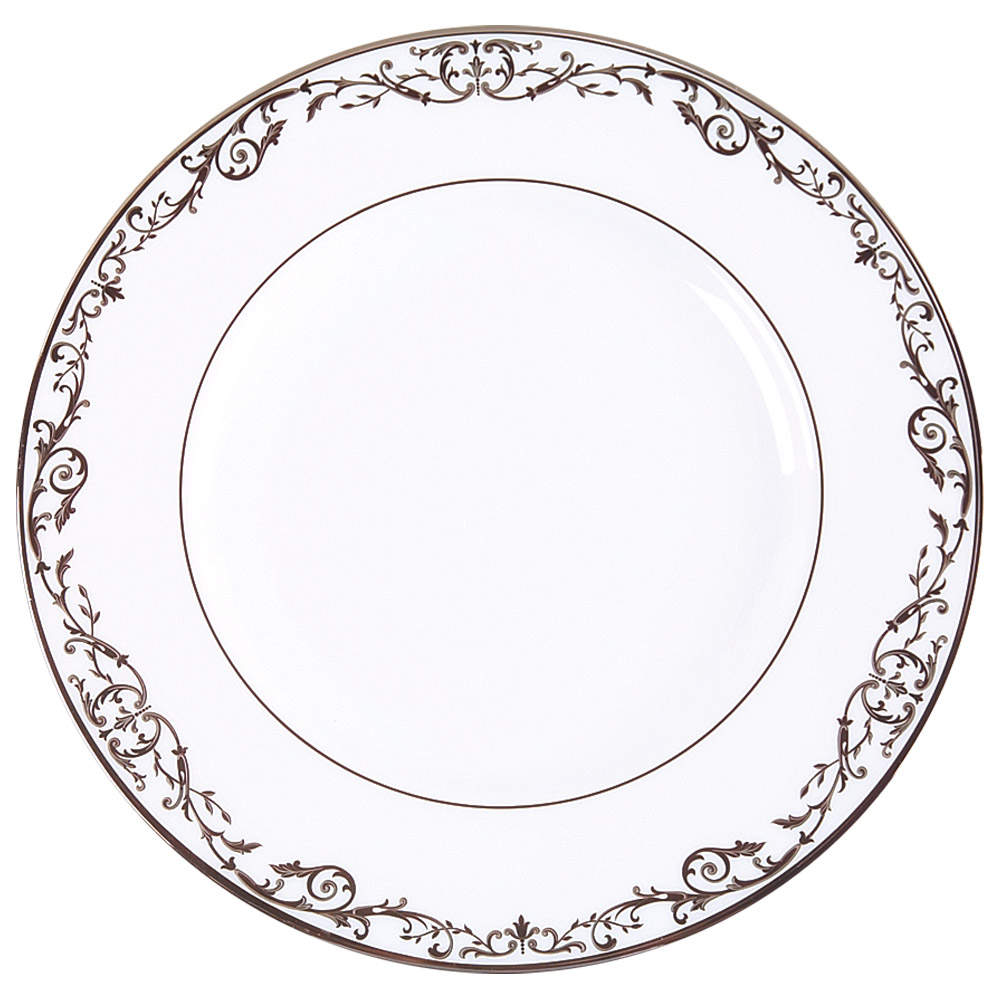 Coronet Platinum Accent Luncheon Plate by Lenox-1