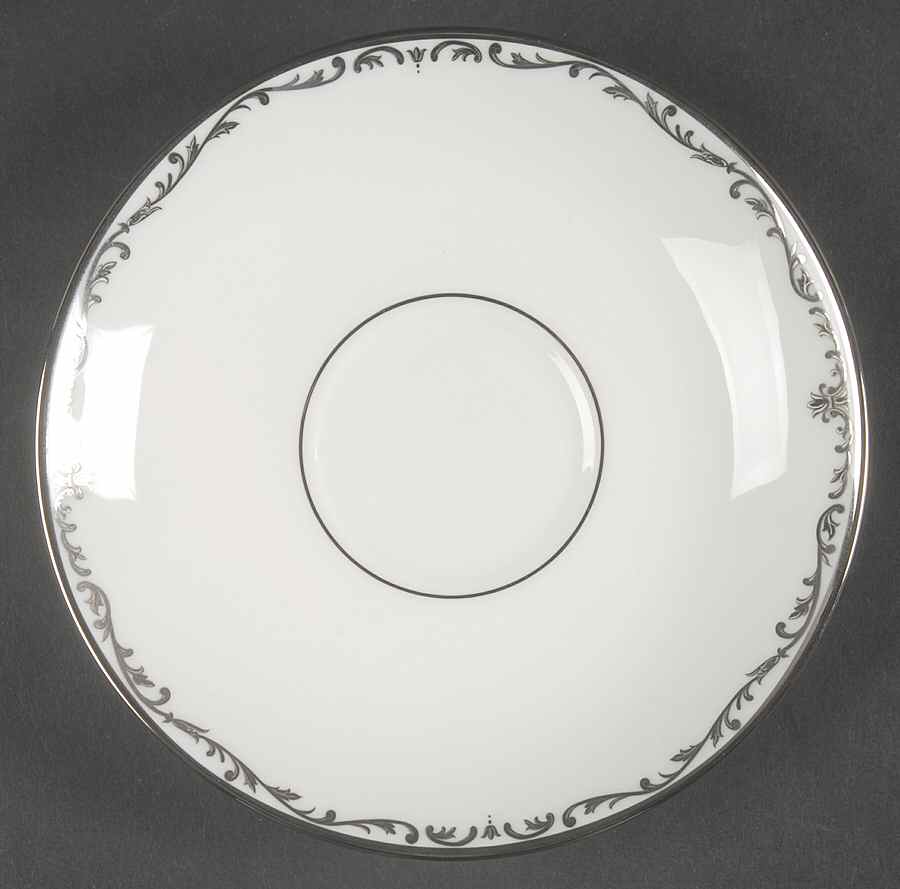 Coronet Platinum Saucer by Lenox-1