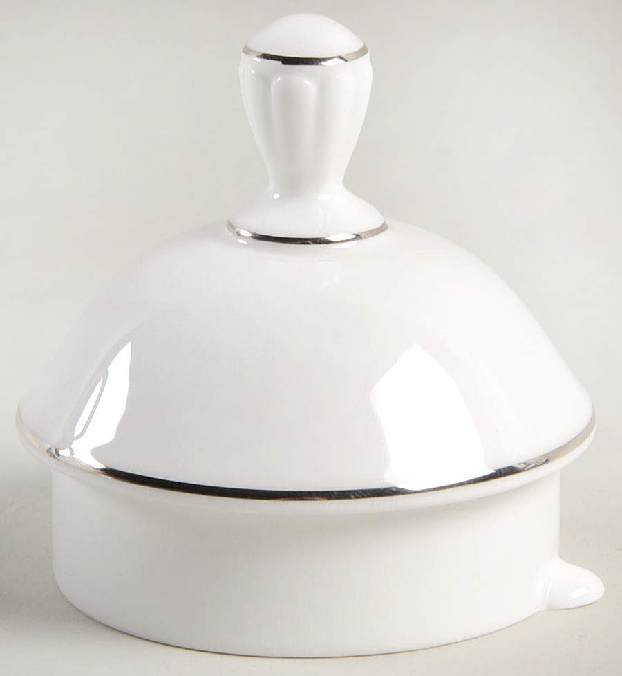 Pearl Platinum Lid for Teapot by Lenox-1
