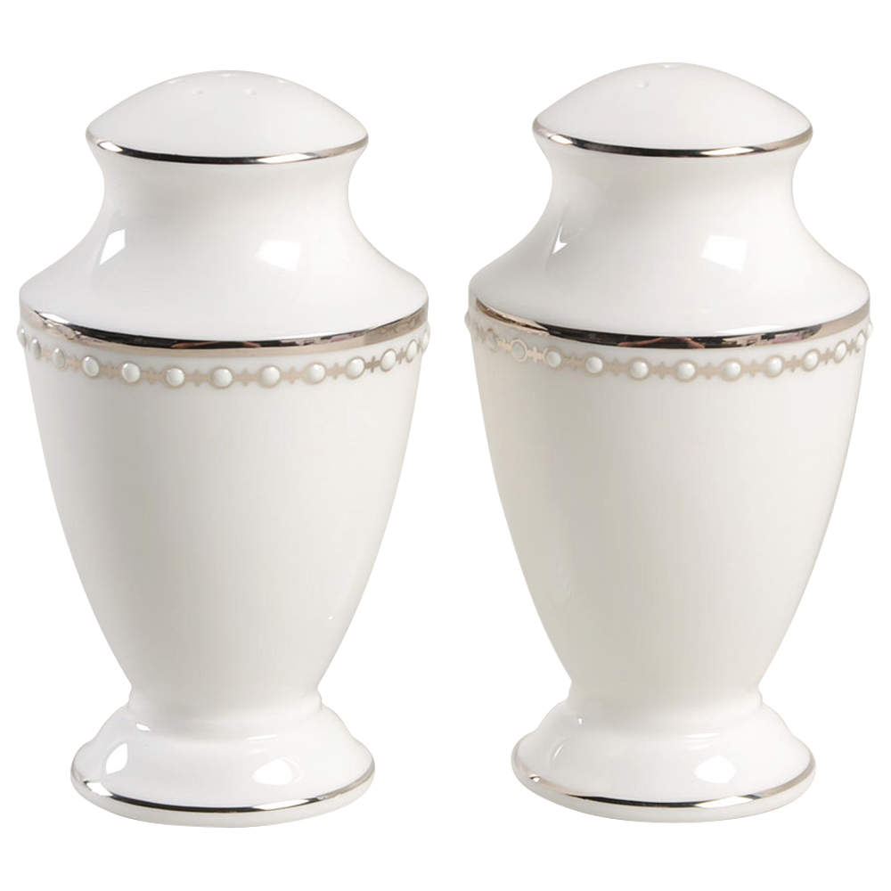 Pearl Platinum Salt & Pepper Set by Lenox-1