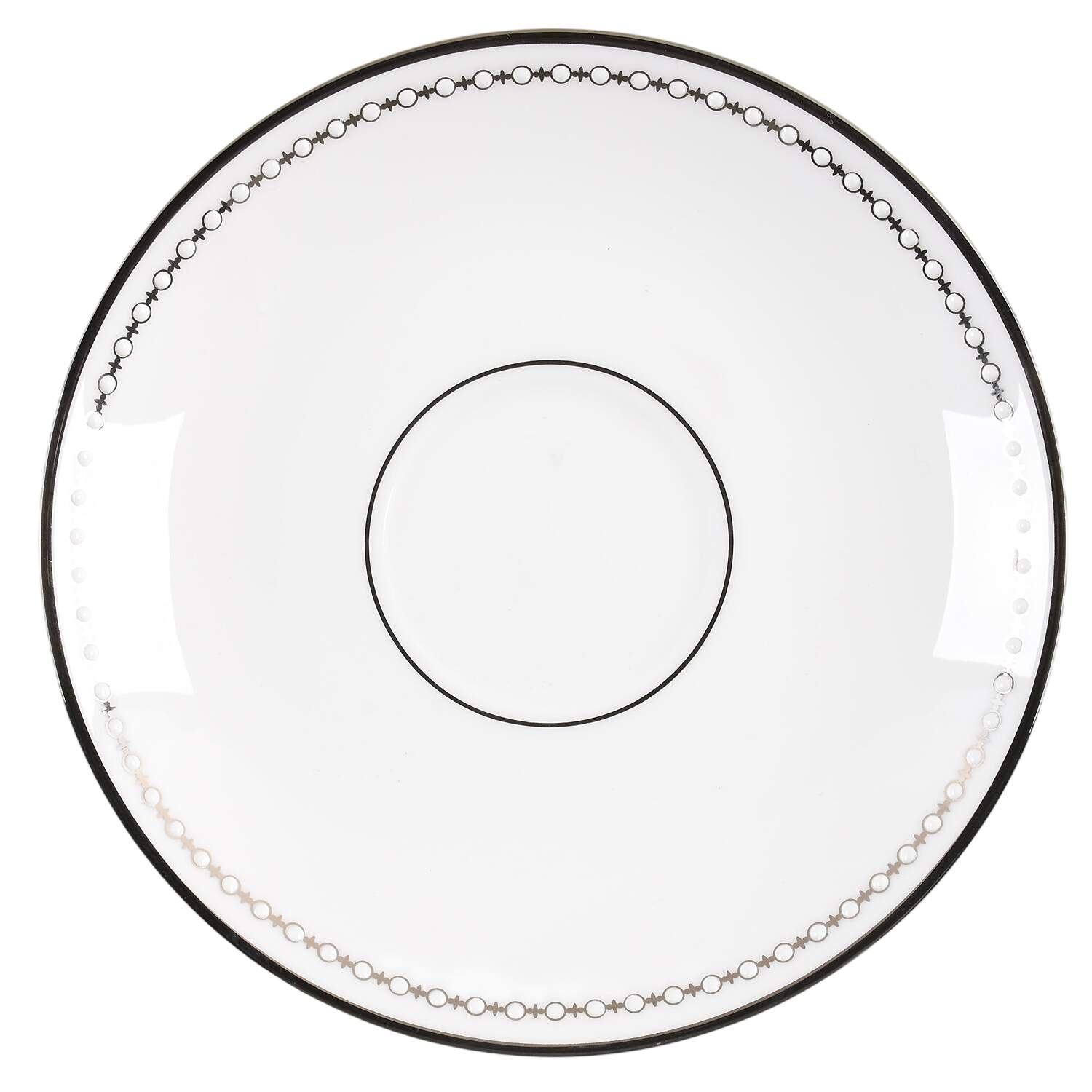 Pearl Platinum Saucer for Footed Cup by Lenox-1