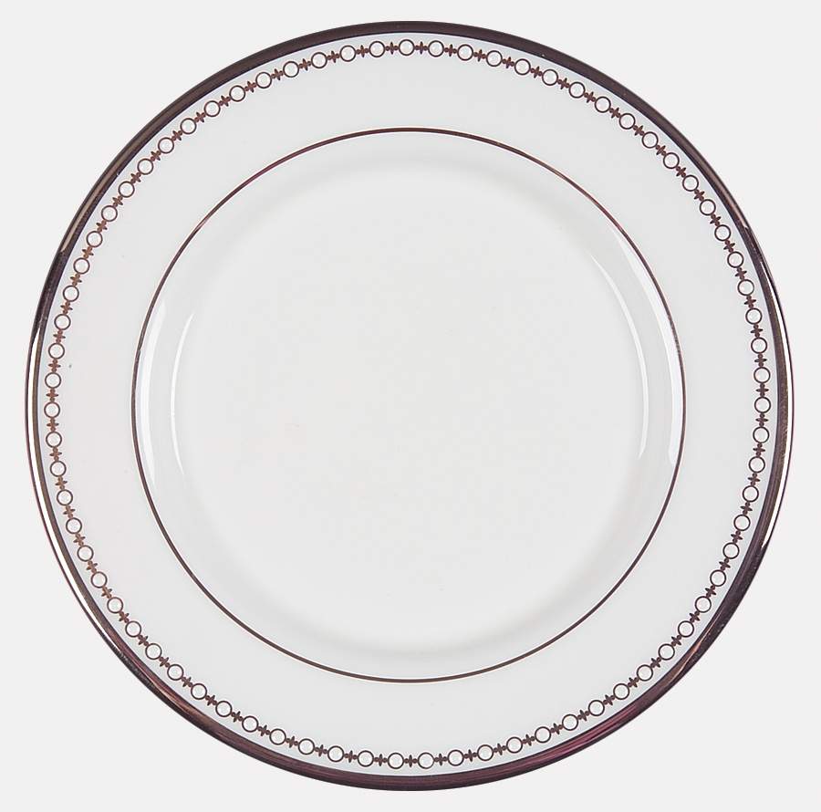 Pearl Platinum Tidbit Plate by Lenox-1