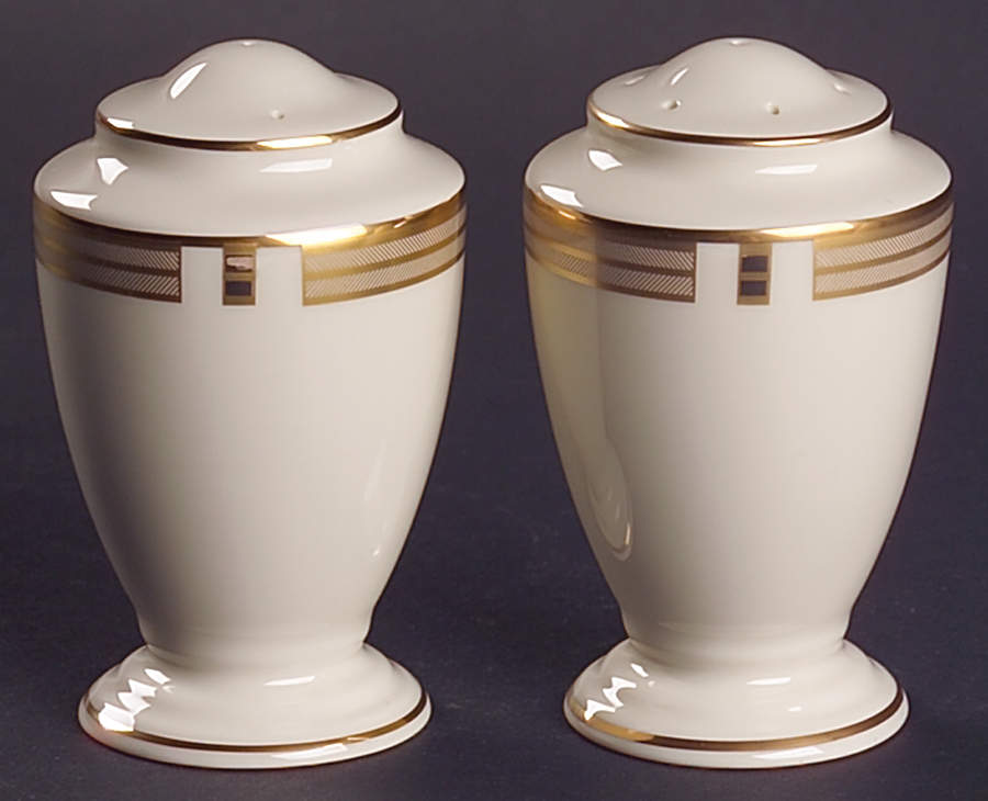 Golden Weave Salt & Pepper Set by Lenox-1