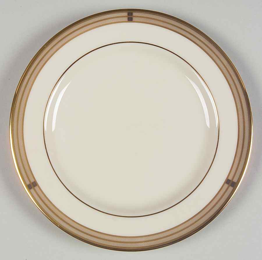 Golden Weave Salad Plate by Lenox-1