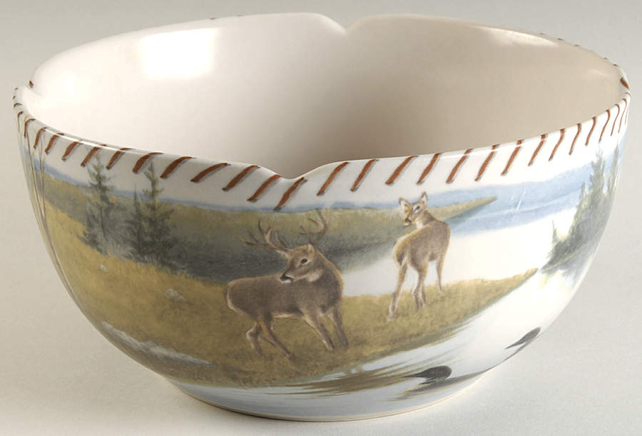 Riverwood 9" Round Vegetable Bowl by Lenox-1