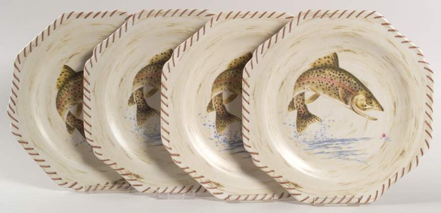 Riverwood Accent Luncheon Plate - Set of 4 by Lenox-1