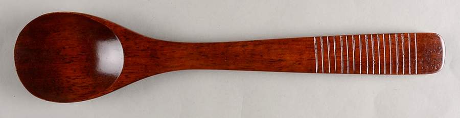 Riverwood Solid Wood Salad Serving Spoon by Lenox-1