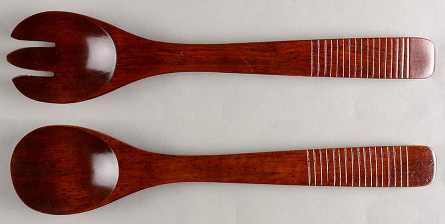 Riverwood Wood Solid 2-Piece Salad Set by Lenox-1