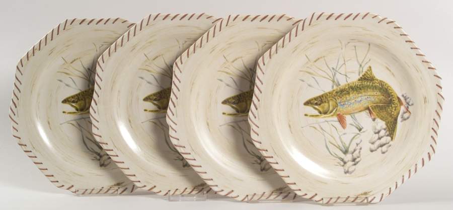 Riverwood Accent Luncheon Plate - Set of 4 by Lenox-1