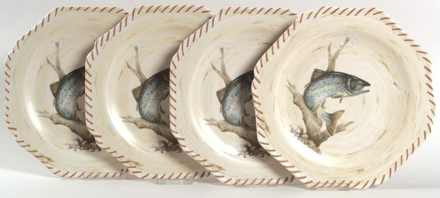 Riverwood Accent Luncheon Plate - Set of 4 by Lenox-1