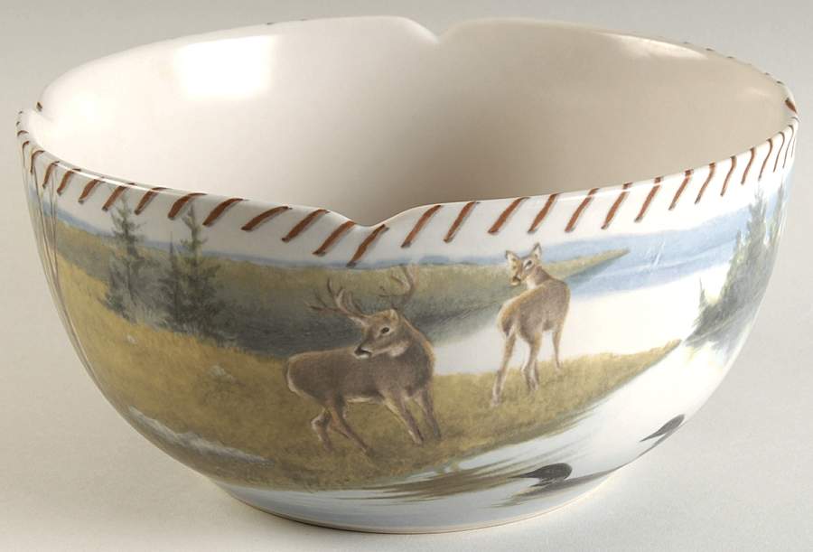 Riverwood 9" Round Vegetable Bowl by Lenox-1