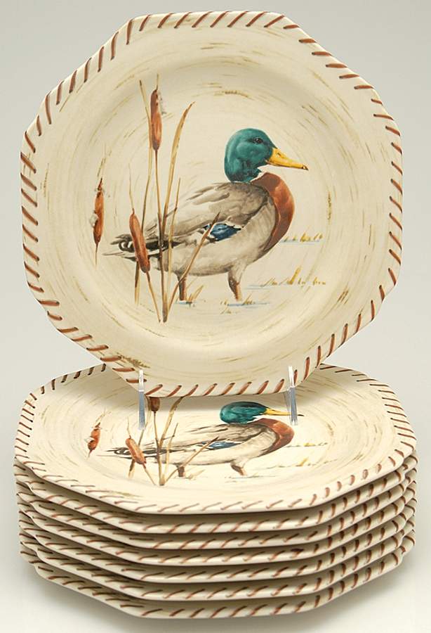 Riverwood Accent Luncheon Plate - Set of 8 by Lenox-1
